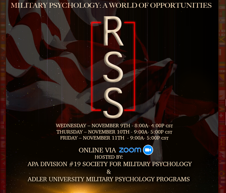 APA Division 19 Society for Military Psychology: Regional Research Symposia Series